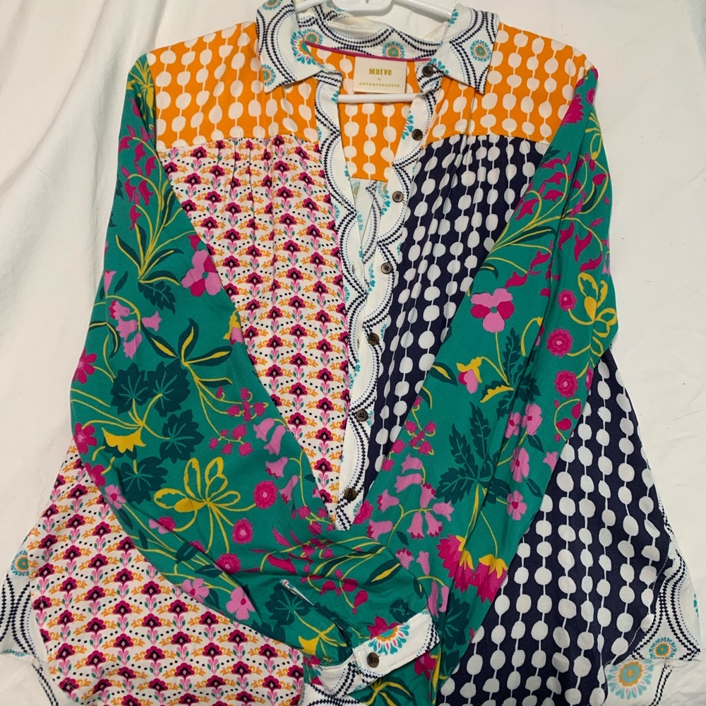 Anthro Paz Button Down